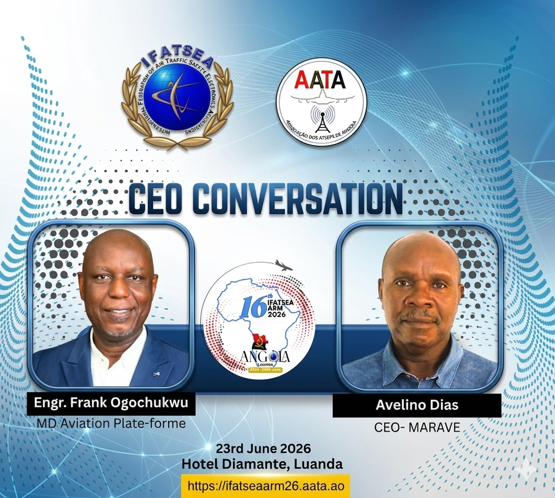 Engr. Frank Ogochukwu – MD Aviation Plate-forme & Avelino Dias – CEO MARAVE 